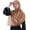 Brown, variant on Women Premium Hijab Head Scarf Lightweight Shimmer Scarves Crepe Wedding Shawls Shiny Wraps for Evening Dresses