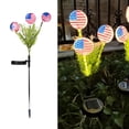 thumbnail image 4 of LLQkigsxse Sprinkler Head Cover Solar Flag Light LED Outdoor Light Independence Day Accessory, 4 of 8