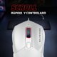 thumbnail image 5 of Mouse Gamer BALAM RUSH RAPTOR PLUS MG2 Ergonomico Alambrico 7200dpi 6 Botones RGB USB Blanco BR-945868, 5 of 6