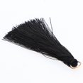 thumbnail image 3 of 10 piezas de borlas de bricolaje colgantes adornos de fabricación de joyas suministros de artesanía de bricolaje 7cm Negro Baoblaze borlas artesanales a granel, 3 of 8