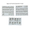 thumbnail image 4 of Silicone DIY Mold Interesting Home Bakery Alphabet Number Baking Tools Cakes Making Mould Cake Decorating Tool Kitchen Gadget Small letters, 4 of 7