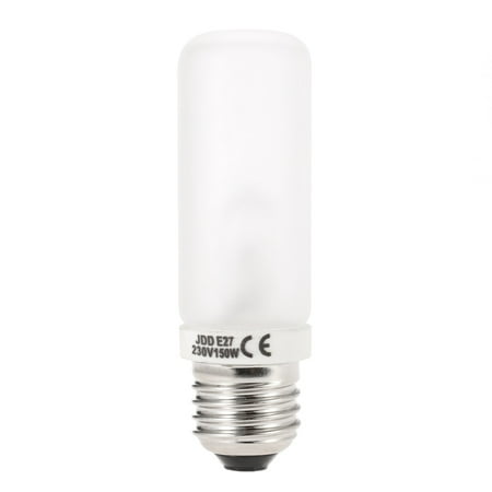 JDD E27 150W Studio Strobe Photography Flash Modeling Light Tube Lamp Bulb (Best Light Bulbs For Photography Studio)