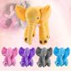 thumbnail image 4 of Animal de peluche Cojín Niños Bebé Durmiendo Suave Almohada Juguete Lindo Elefante Algodón kaili Sencillez, 4 of 4