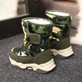 thumbnail image 6 of Boys Snow Boots Camoflage Anti-Slip Girls Snow Boots Slip Resistant Warm Fur Lining (Toddler/Little Kid/Big Kid), 6 of 9