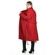 thumbnail image 3 of Abrigo largo con cinto Roman Fashion /Tallas Extras, 3013 (Rojo) rojo 40, 3 of 6