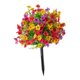 thumbnail image 4 of Estaca de flores artificiales para el suelo, adorno decorativo, ramo de cementerio, flores falsas Violeta colorida, 4 of 9