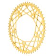 thumbnail image 2 of Piñón de bicicleta 54t aleación de aluminio de alta resistencia anodización ligera piñón de Bicicleta plegable amarillo, 2 of 10