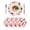 Pink, variant on 13 Inch Round Placemats Set of 4, Halloween Pink Non Slip Heat Insulation PP Table Mats, Black White Ghost Orange Skull Pumpkin Washable Place Mats for Kitchen Dining Party Table Decor