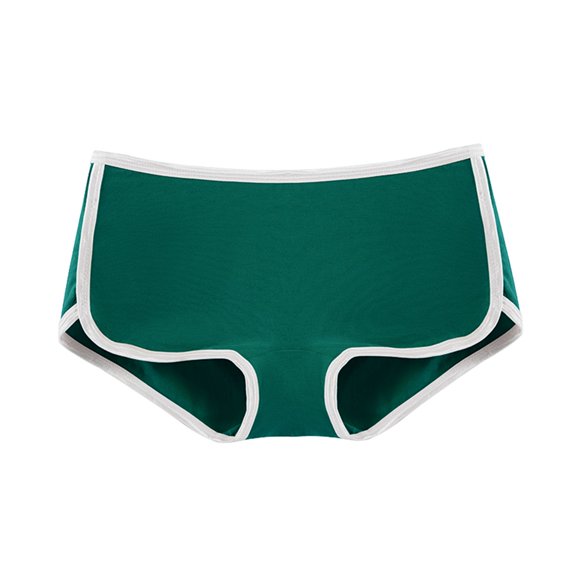 Womens Panties - High Waisted Leak Proof Panties Underwear for Women Leak Proof Overnight Panties Briefs, Panties for Women,Color: Green Size: XXL