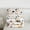 White 01, variant on Feelyou Cartoon Fox Queen Comforter Set, Flower Leaf Plant Bedding Comforter Set, 3pcs