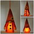 thumbnail image 6 of 4PCS Fall Lighted Plush Gnome Thanksgiving Decorations, Handmade Table Swedish Gnomes Tomte Light Up Elf, Autumn Figurine Gifts, Tabletop Housewarming Present Holiday Decor, 6 of 9