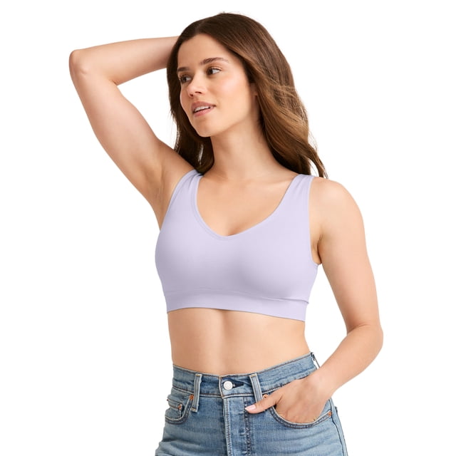 Jockey Soutien-Gorge Léger Sans Coutures Lissante au Dos pour Femmes
