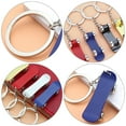 thumbnail image 6 of Blue Zinc Alloy Keychain for Hanging Keys Creative Gifts with Exquisite Details 3Pcs, 6 of 9