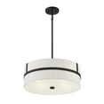 thumbnail image 5 of Trade Winds Lighting 4-Light Pendant Light In Matte Black, 5 of 6