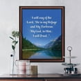 thumbnail image 6 of In Him I Trust, Gifts with Scripture, Christian Picture Frame, Psalms 91:2, 2109W, 6 of 6