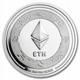 thumbnail image 2 of 1 oz Silver Round - Ethereum, 2 of 2