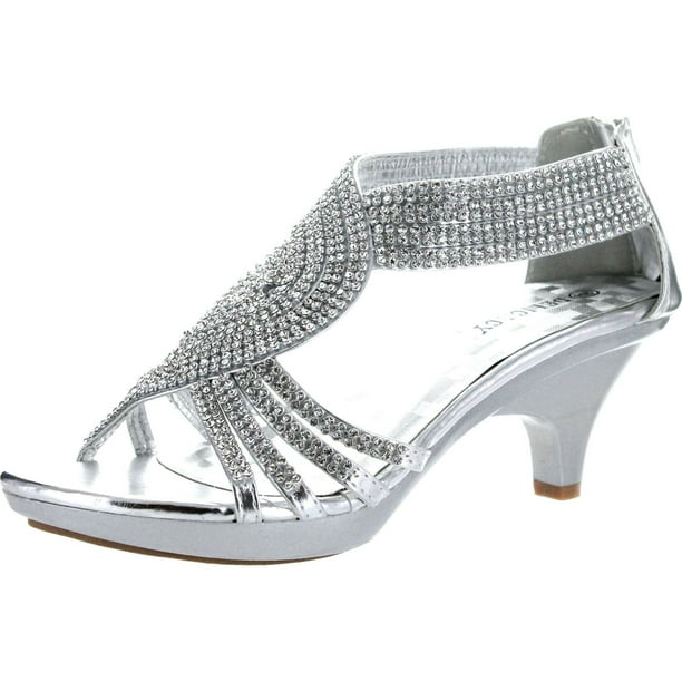 Static Footwear - Delicacy Womens Angel-37a Open Toe Med Heel Wedding ...