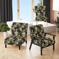 thumbnail image 1 of Designart « Forest Harmony » Fauteuil d'Appoint Rembourré Vert à Motif Floral - Fauteuil de Style Champêtre pour Salon, 1 of 7