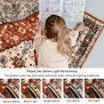 thumbnail image 6 of Lahome 2'x3' Area Rugs for Living Room,Machine Washable Rugs,Low Pile Non Slip Vintage Floral Print Rug Carpet for Entryway,Hallway,Kitchen,Home Decor,Red, 6 of 9
