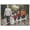 Gold, variant on Woven Blanket Throw Personalized Photo Blanket Woven Customized Gifts for Family Friends Co-Workers on Birthday Anniversary Christmas Soft and Lightweight Blanket Woven with Fringe Blankets