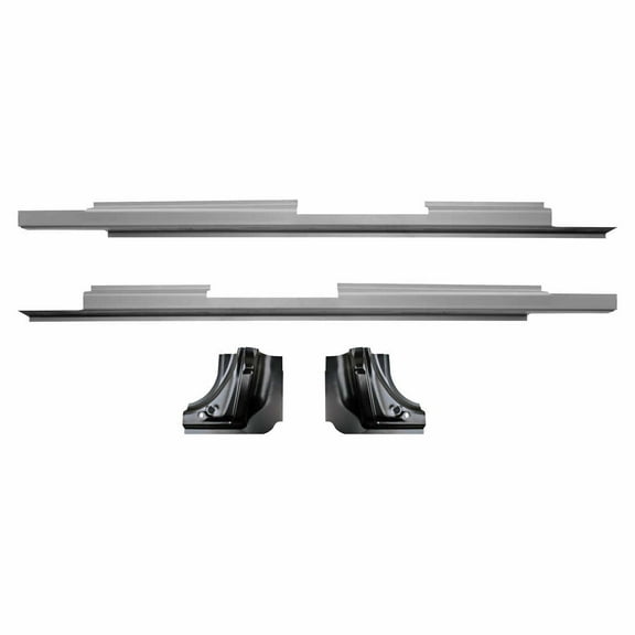 Slip-on rocker panel & Cab Corner Kit. Fits 00-04 Dodge Dakota Quad Cab 4 Door