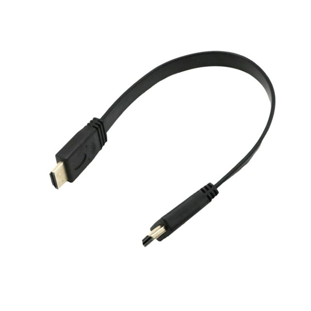 0,98ft a Cable Plano 1.4 V 1080P Internet Ethernet Compatible con DVD TV Televisión Hugo Cable plano