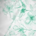 thumbnail image 6 of Valance for Windows,Watercolor Green Flowers Valances Curtain Rod Pocket Valance for Kitchen Bedroom Living Room Bathroom,Classic Country Floral Art Short Curtains Window Treatment 54x18in, 6 of 9