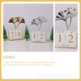 thumbnail image 4 of Desk Block Calendar Decorative Desktop Perpetual Calendar Office Rustic Decoration, 4 of 8