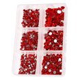 thumbnail image 2 of FcBaudy Press on Nails, False nail, Gifts for Women New Champagne 6 Nail Jewelry With Diamond Nail Nail Flat Mixed Color Point drill, 2 of 2
