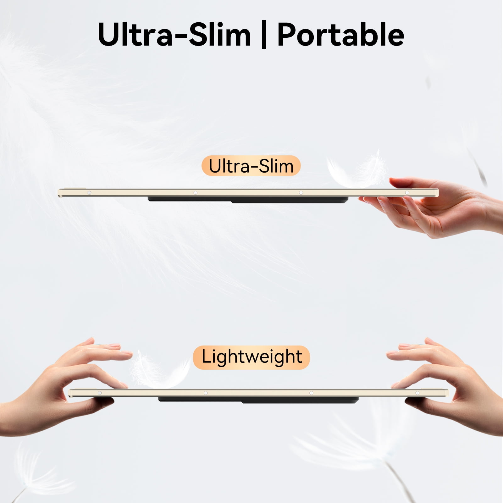 15.6" Laptop Screen Extender, Ultra-Slim Portable Monitor for Laptops with 120% sRGB FHD 1080P IPS, 235°Rotation & Kickstand, Plug n Play for Windows Chome Linux Android Xbox Switch
