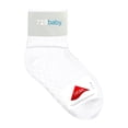 thumbnail image 1 of Calcetines 725 Baby Unisex, Blanco Antiderrapantes 3 Pares Talla 3-3X, 1 of 4