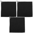 thumbnail image 1 of HIAKDOFT 3 Pcs Serviettes Sèches Professionnelles Serviette de Golf pour Absorption d'Humidité Extérieur, 1 of 7