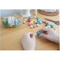 thumbnail image 3 of 100 Natural Octagonal Wooden Beads Geometric Design, For Diy Handmade Jewelry Making(15mm), 3 of 5
