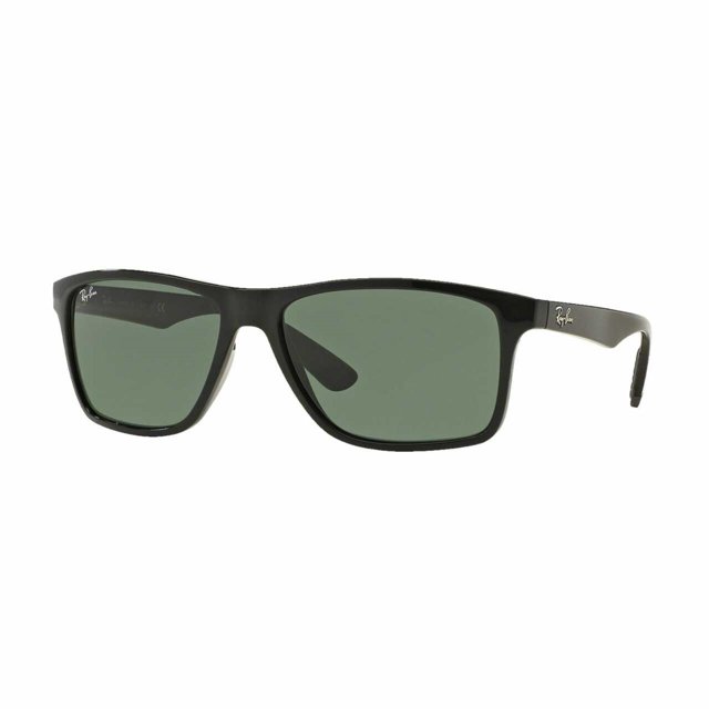 Ray-Ban RB4234-601 / 71 Gafas de sol de nailon con lentes clásicas negras cuadradas verdes Ray-Ban RB4234-601/71
