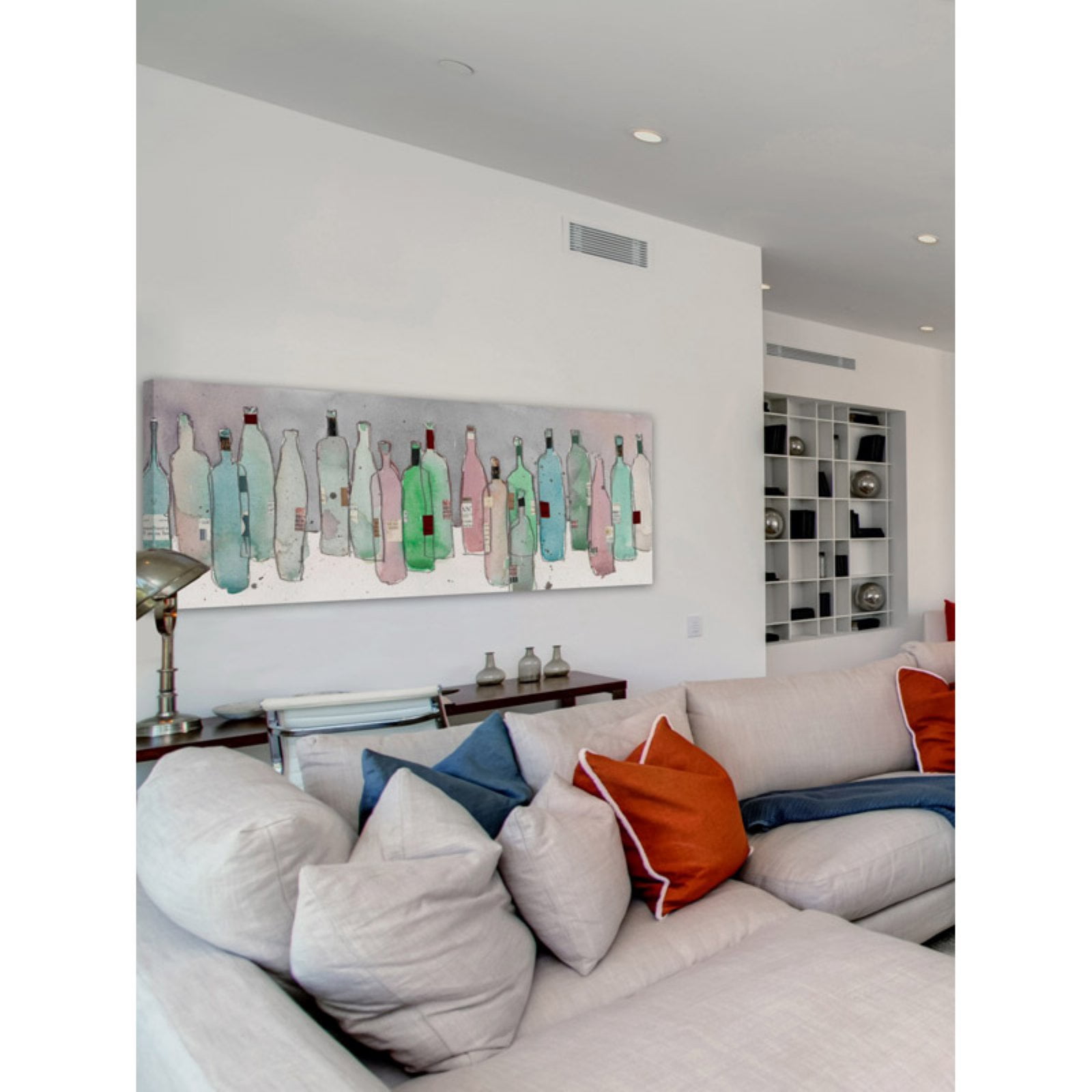 Marmont Hill ''Wine Party III'' Painting Print on Wrapped Canvas