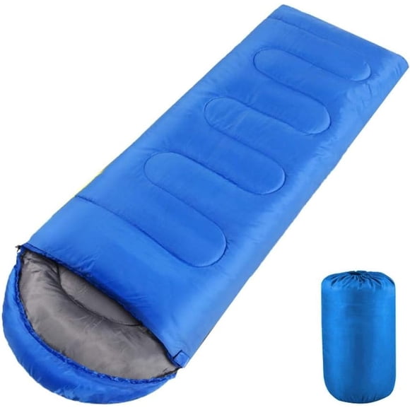 1 Piece Adult Sleeping Bags, Single Envelope Sleeping Bag for Adults for 3 Seasons, Lightweight Camping Hiking