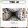 thumbnail image 5 of 3D Hole Rug, Hole in The Floor Rug, Brick Bottomless Hole Area Rug, 3D Trap Optical Visual Illusion Rug for Living Room Bedroom Front Door Mat Playroom & Gameroom Floor Carpet Decor, 15.7" x 23.6", 5 of 8