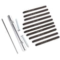 thumbnail image 6 of Almencla 6xThumb Piano Bridge Saddle 10 Keys Set for DIY Replacement Parts, 6 of 8