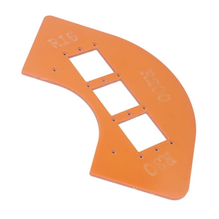 Corner Radius Jig, Multi Functional Radius Jig Router Template R15 R30 ...