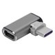 thumbnail image 3 of Adaptador USB C, Interfaz magnética conveniente Material de aleación de aluminio Tipo C Adaptador de carga, Teléfono móvil de viaje en el hogar para tableta portátil LHCER Descripción de la referencia, 3 of 7