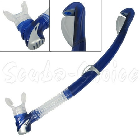 Scuba Diving Dive Dry Top Straight Snorkel with Purged Valve