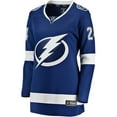 thumbnail image 2 of Women's Fanatics Zach Bogosian Blue Tampa Bay Lightning Home Breakaway Player Jersey, 2 of 3