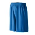 thumbnail image 2 of Youth Longer Length Wicking Shorts With Pockets L Royal, 2 of 3