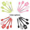 thumbnail image 2 of Mistaha 5PCS Kitchen Cooking Utensil Set Silicone Cooking Utensil Set Non-stick Kitchen Utensils Cookware Set Heat Resistant Kitchen Gadgets Utensils Set Practical Kitchen Tools, 2 of 8