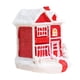 thumbnail image 5 of Mini casa de nieve navideña, decoración de resina, estatua, centro de mesa, casa de invierno 8x6x5 cm, 5 of 9