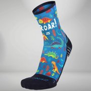 Zensah Dinosaurs Socks (Mini Crew) M / Teal