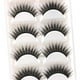 thumbnail image 1 of Pestañas naturales, pestañas postizas, pestañas cortas, pestañas postizas de visón tenues, 5 pares de pestañas postizas gruesas, pestañas postizas, extensiones de maquillaje, pestañas, 1 of 3