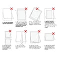 thumbnail image 3 of Clear Thermal Laminating Plastic Paper Laminator Sheets - A4, 100-Pack, 3 of 9