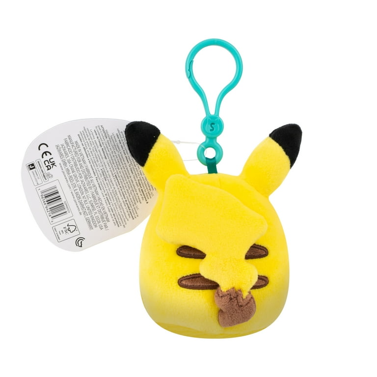 Squishmallows Original Pokémon Pikachu Clip - Ultrasoft Official