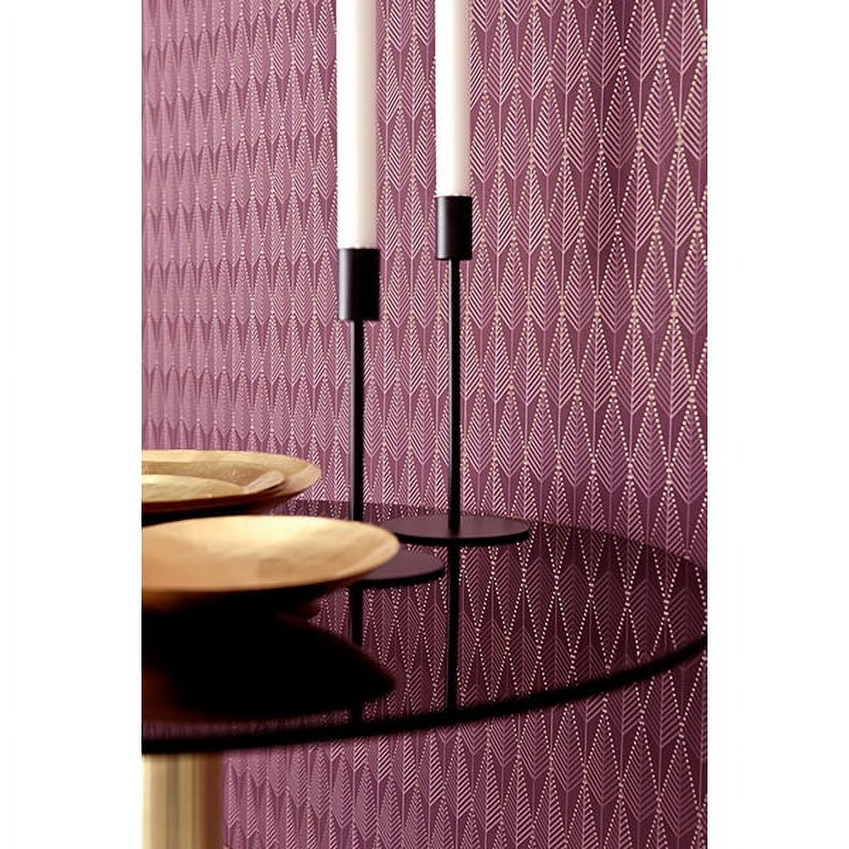 Eco Wallpaper Padma Purple Geometric Texture Wallpaper